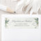 Elegant Eucalyptus Leaves Greenery Return Address