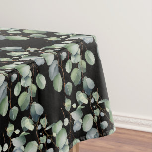 Elegant Eucalyptus Leaves Greenery Table Runner