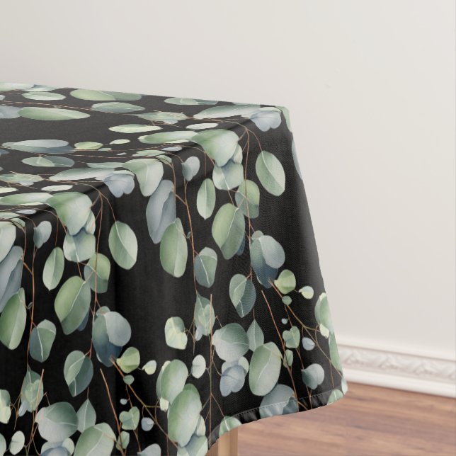 Elegant Eucalyptus Leaves Greenery Table Runner (In Situ)