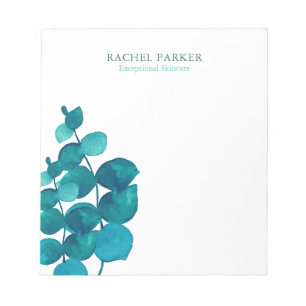 Elegant Eucalyptus Leaves Notepad