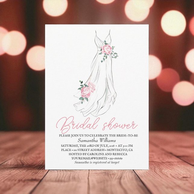Elegant Eucalyptus Peonies Floral Bridal Shower  Invitation (Creator Uploaded)