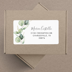 Elegant Eucalyptus Quinceanera Address