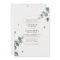 Elegant Eucalyptus Wedding All in One RSVP QR Code