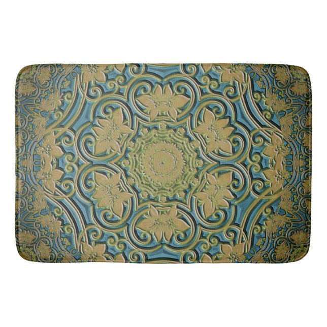 Elegant European Design Bath Mat (Front)