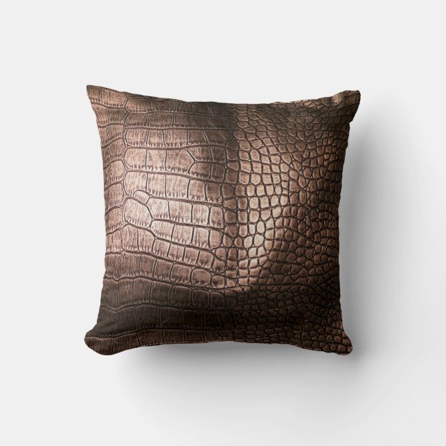 Elegant evening leather texture. cushion (Front)