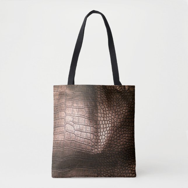 Elegant evening leather texture. tote bag (Front)