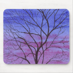 Elegant Evening Mouse Pad