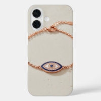 Elegant Evil Eye Bracelet with Gemstones