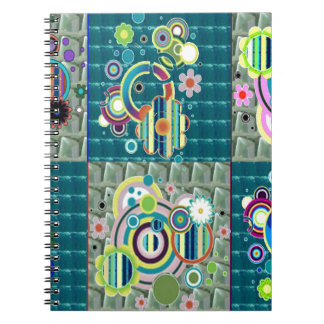 Elegant Exotic Artistic Pattern Stone Crystal GIFT Notebook