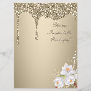 Elegant Extravaganza Wedding Invitation Card
