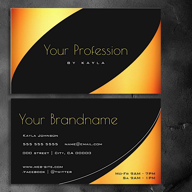 Elegant Eye Catching Look Professional and Stylish Business Card (Creator Uploaded)