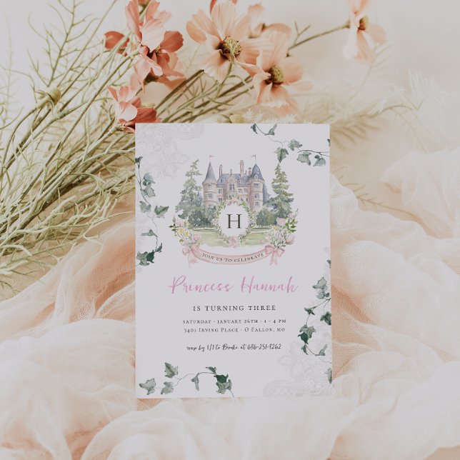 Elegant Fairy Tale | Princess Birthday Party Invitation (Creator Uploaded)