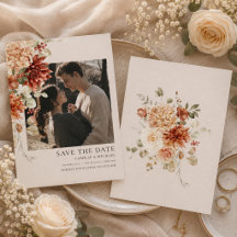 Elegant Fall Floral Wedding