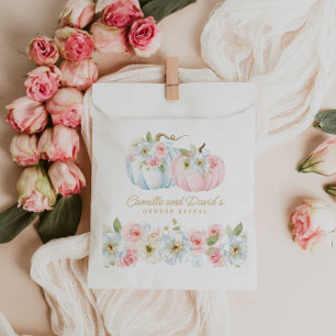 Elegant Fall Gender Reveal  Favour Bag