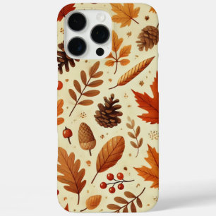 Elegant Fall Pattern iPhone 16 Pro Max Case