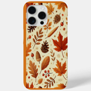 Elegant Fall Pattern iPhone 15 Pro Max Case