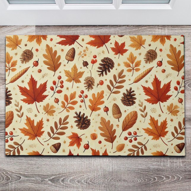 Elegant Fall Pattern Doormat (Creator Uploaded)