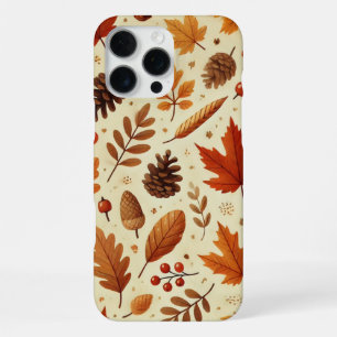 Elegant Fall Pattern iPhone 16 Pro Max Case