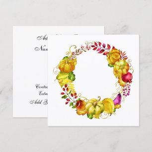 Elegant Fall Season Invitation