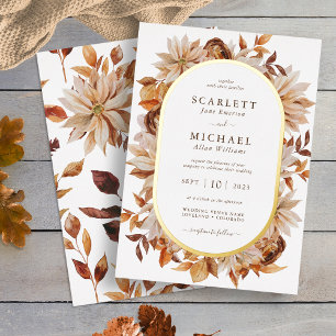 Elegant Fall Wedding