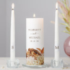 Elegant Fall Wedding Unity Candle Set
