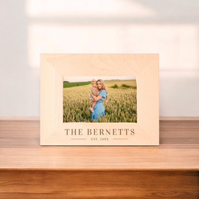 Elegant Family Name Etched Frames (Creator Uploaded)