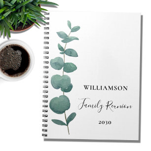 Elegant Family Reunion Notebook