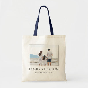 Elegant Family Vacation Family Trip Photo Tote Bag