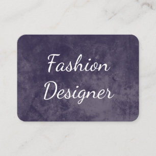 Elegant Fancy Font Business Card