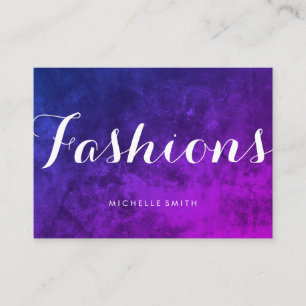 Elegant Fancy Font Minimalist Business Card