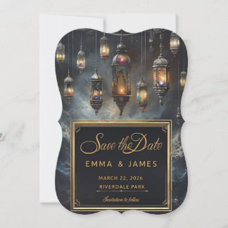Elegant Fantasy Save the Date Invitation 