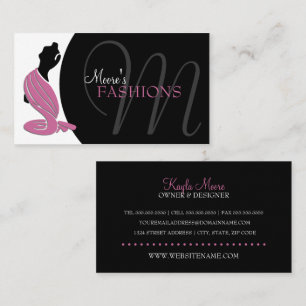 Elegant Fashion Boutique Business Card