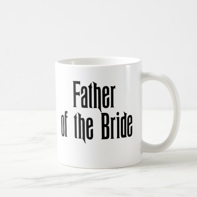 Elegant Father of the Bride Coffee Mug (Right)