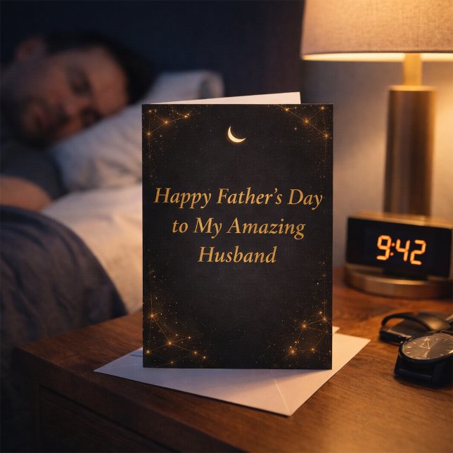 Elegant Father’s Day Card for Husband from Wife (Creator Uploaded)