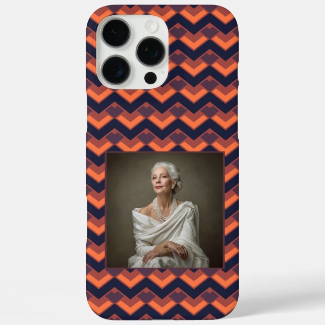 Elegant Father'S Day Gift Ideas Herringbone  Case-Mate iPhone Case (Back)