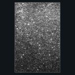 Elegant Faux Black Glitter Flyer<br><div class="desc">Elegant Faux Black Glitter</div>