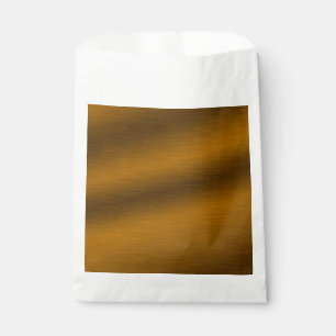 Elegant Faux Brushed Bronze Favour Bag