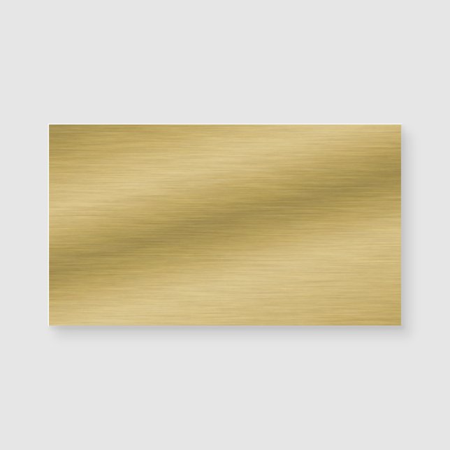Elegant Faux Brushed Gold  Artwork (Front)