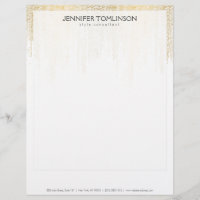 Elegant Faux Gold Confetti Dots Pattern Black II