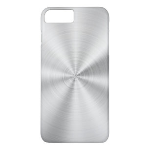Elegant Faux Metallic Shiny Silver Case-Mate iPhone Case