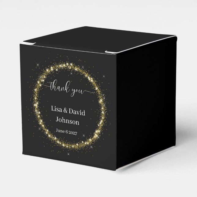Elegant Favour Gift Box (Front Side)