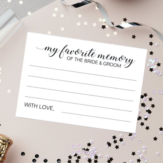 Elegant Favourite Memory Bride Groom Wedding Cards (Creator Uploaded)
