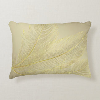 Elegant Feather Design For Luxurious Celebrations Decorative Cushion