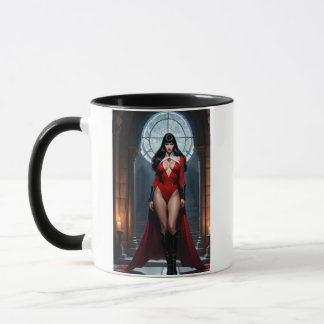 Elegant Female Vampire  Mug