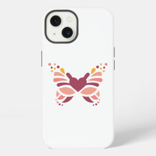 Elegant Feminine Boho Pastel Butterfly iPhone 13 Case