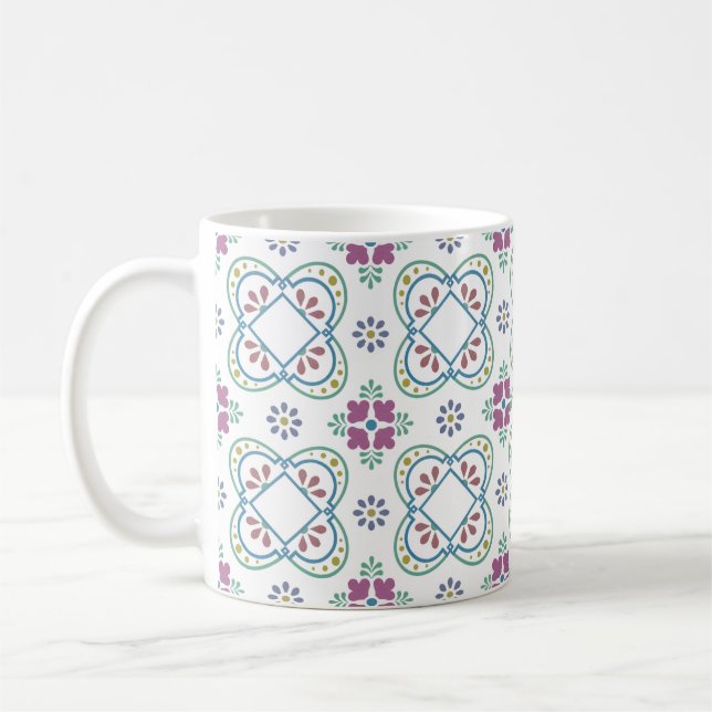 Elegant Fiesta Mug (Left)