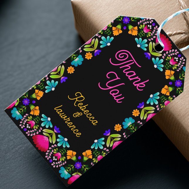 Elegant fiesta wedding gift tags (Creator Uploaded)