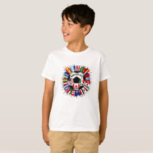 Elegant FIFA World Cup 2026 Kids Basic T-Shirt