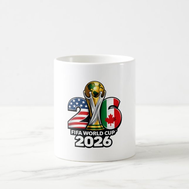 Elegant FIFA World Cup 2026 Mug (Center)