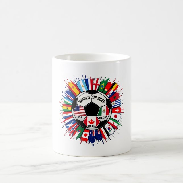 Elegant FIFA World Cup 2026 Mug (Center)
